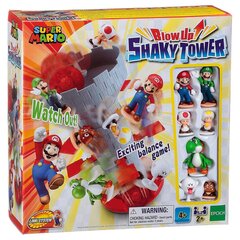 Super Mario Blow Up! Shaky Tower Balance Game cena un informācija | Galda spēles | 220.lv