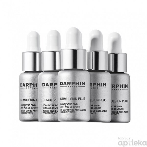 DARPHIN StimulSkin Plus 28-Day intens. iedarb. konc. 6x5ml цена и информация | Serumi sejai, eļļas | 220.lv