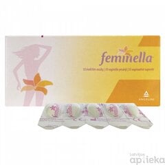 Feminella Hyalosoft supp. vag. N10 cena un informācija | Vitamīni, preparāti, uztura bagātinātāji labsajūtai | 220.lv