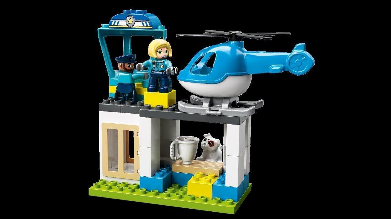 10959 LEGO® DUPLO Policijas iecirknis un helikopters cena | 220.lv