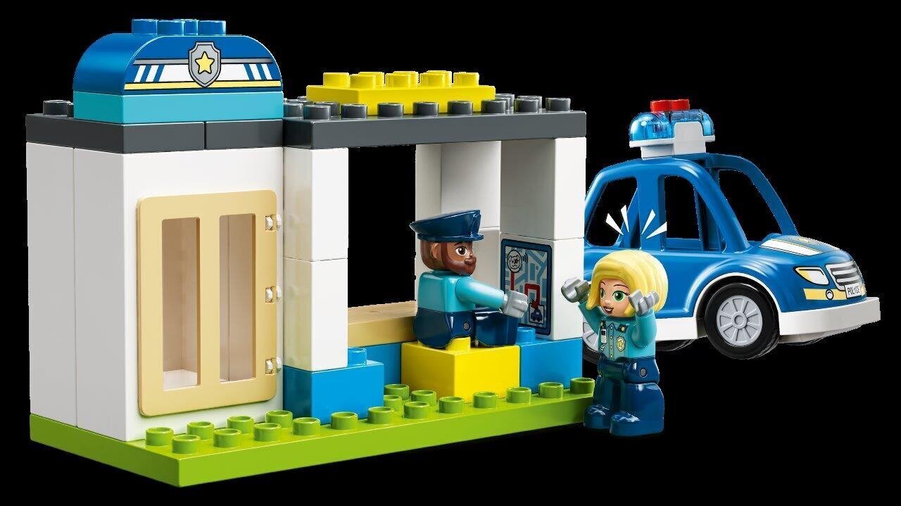 10959 LEGO® DUPLO Policijas iecirknis un helikopters cena | 220.lv