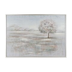 Картина «Дерево» 29,85 x 2,5 x 29,85 cм, металл, коричневый цена и информация | Картины | 220.lv