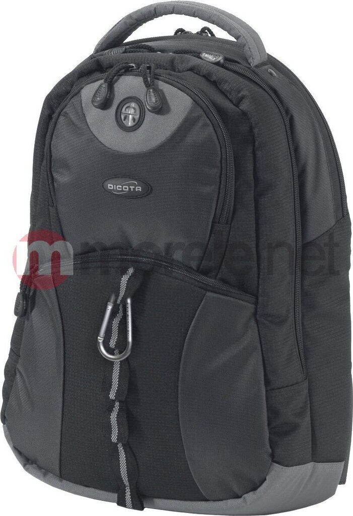 Dicota BacPac Mission Black backpack for notebook 15 - 15.6'' cena un informācija | Somas portatīvajiem datoriem | 220.lv