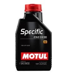 Eļļa Motul Specific 2312, 106413, 0W30, 1 l cena un informācija | Motoreļļas | 220.lv