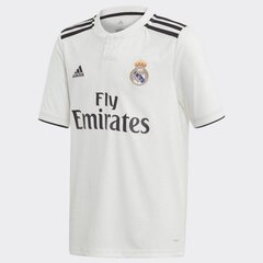 Sporta krekls zēniem Adidas Real Madrid Home Junior CG0554 цена и информация | Рубашки для мальчиков | 220.lv