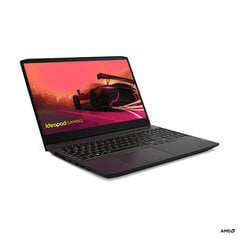 Lenovo IdeaPad Gaming 3 15ACH6 Ryzen 7 5800H 15.6&#34; FHD IPS 250nits AG 16GB DDR4 3200 SSD512 NVMe GeForce RTX 3050 4GB NoOS Shadow Black Portatīvais dators цена и информация | Ноутбуки | 220.lv