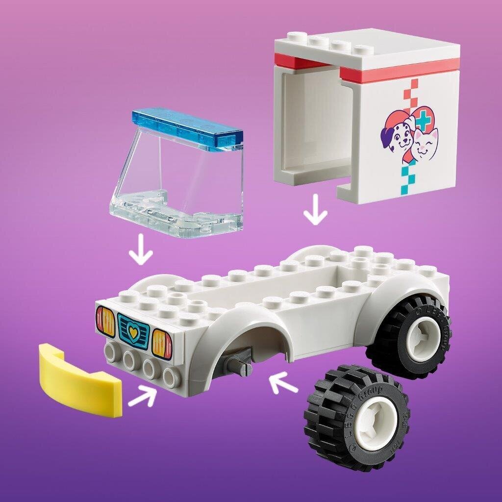 41694 LEGO® Friends Dzīvnieku klīnikas automobilis cena un informācija | Konstruktori | 220.lv