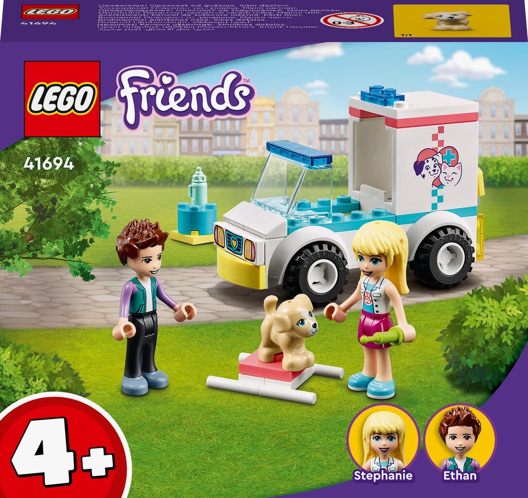 Ветеринарная скорая помощь 41694 LEGO® Friends цена | 220.lv