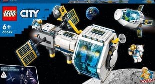 Лунная космическая станция 60349 LEGO® City Space Port цена и информация | Конструкторы и кубики | 220.lv