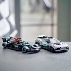 76909 LEGO® Speed Champions. Mercedes-AMG F1 W12 E Performance и Mercedes-AMG Project One цена и информация | Конструкторы | 220.lv