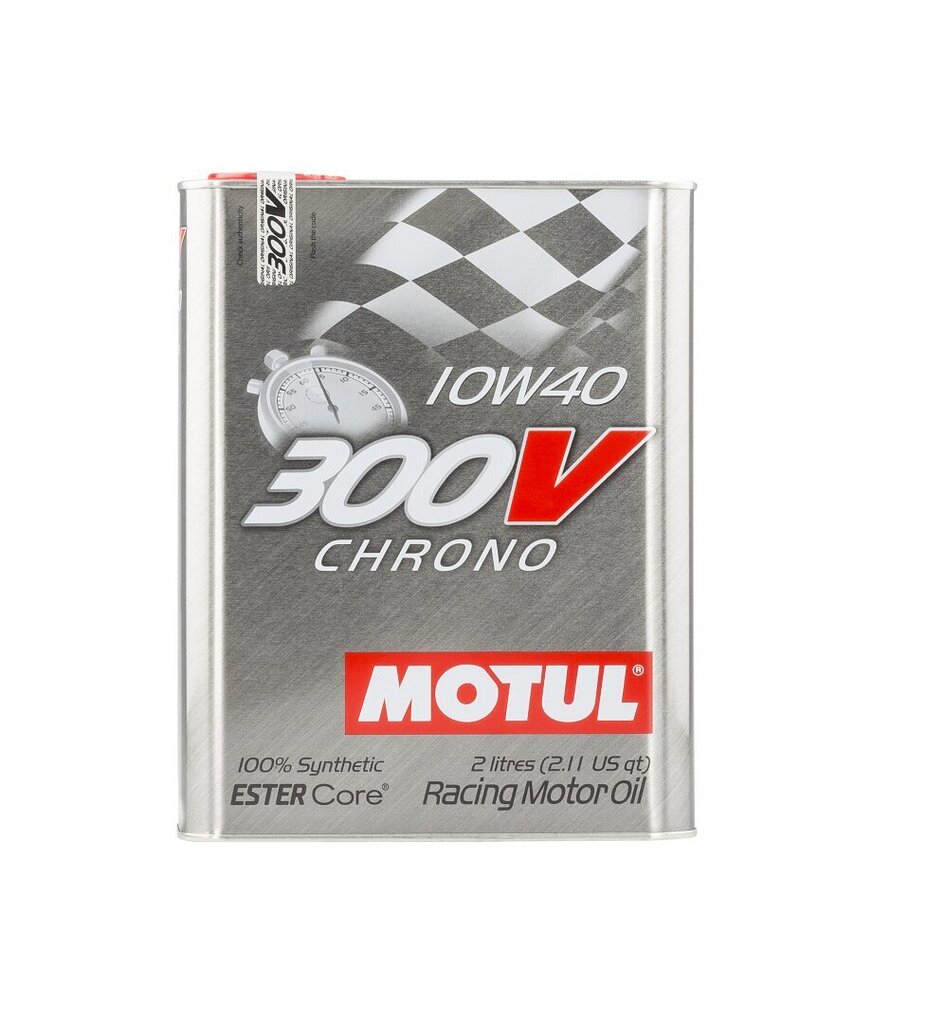 Motul 300V Chrono 104243 motoreļļa, 10W40, 2 l cena un informācija | Motoreļļas | 220.lv