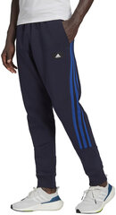 Adidas Bikses M Fi 3s Pant Blue HC5263 HC5263/2XL cena un informācija | Sporta apģērbs vīriešiem | 220.lv