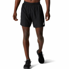 Vīriešu bikses Asics Core 7IN M, melnas S6436229 cena un informācija | Sporta apģērbs vīriešiem | 220.lv