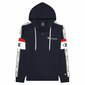 Vīriešu sporta krekls ar kapuci Champion Arm Stripe M, tumši zils S6437114 cena un informācija | Sporta apģērbs vīriešiem | 220.lv