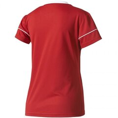 Женская футболка Adidas Squadra 17 Jersey W BJ9203, красная цена и информация | Женские футболки | 220.lv