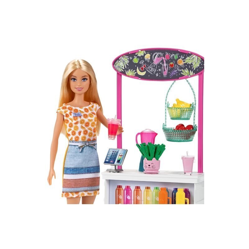 Lelle Barbie sulu kokteiļu bāra komplekts, GRN75 cena un informācija | Rotaļlietas meitenēm | 220.lv