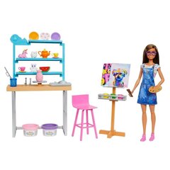 Lelle Barbie radošais un atpūtas komplekts, HCM85 цена и информация | Игрушки для девочек | 220.lv