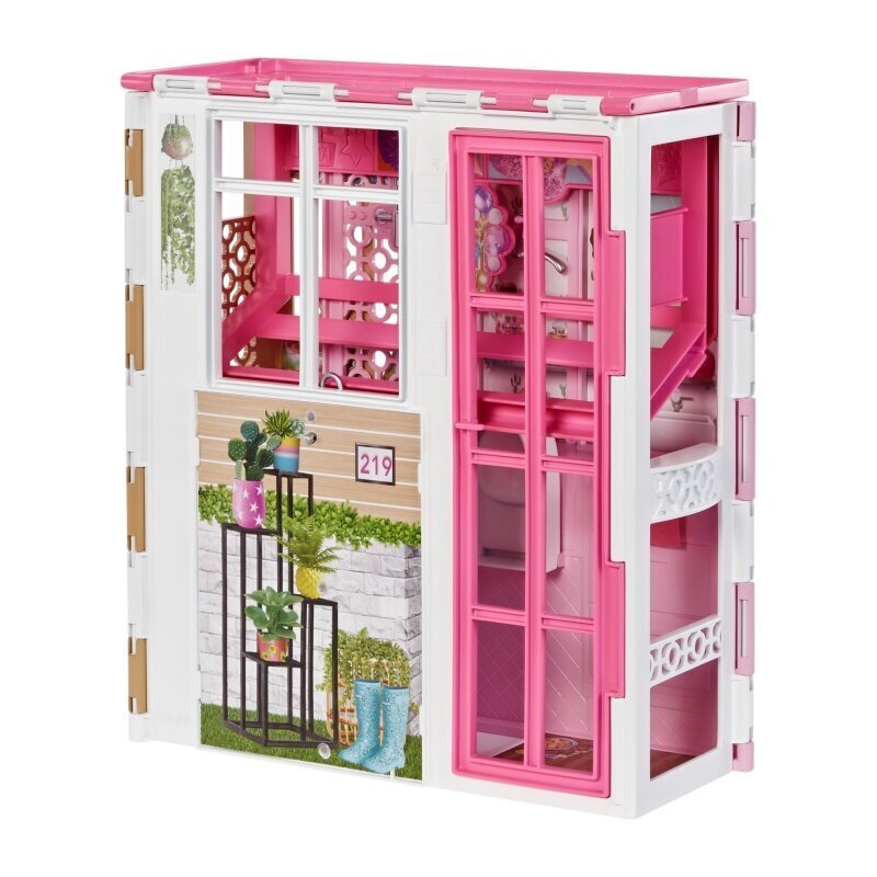 Lelle Barbie salokamā māja, HCD47 cena un informācija | Rotaļlietas meitenēm | 220.lv