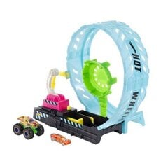 Komplekts džipiem Tumsā spīdoša cilpa Hot Wheels, HBN02 цена и информация | Игрушки для мальчиков | 220.lv