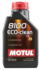 Motul 8100 Eco-clean 0W30 1L (102888) cena un informācija | Motoreļļas | 220.lv