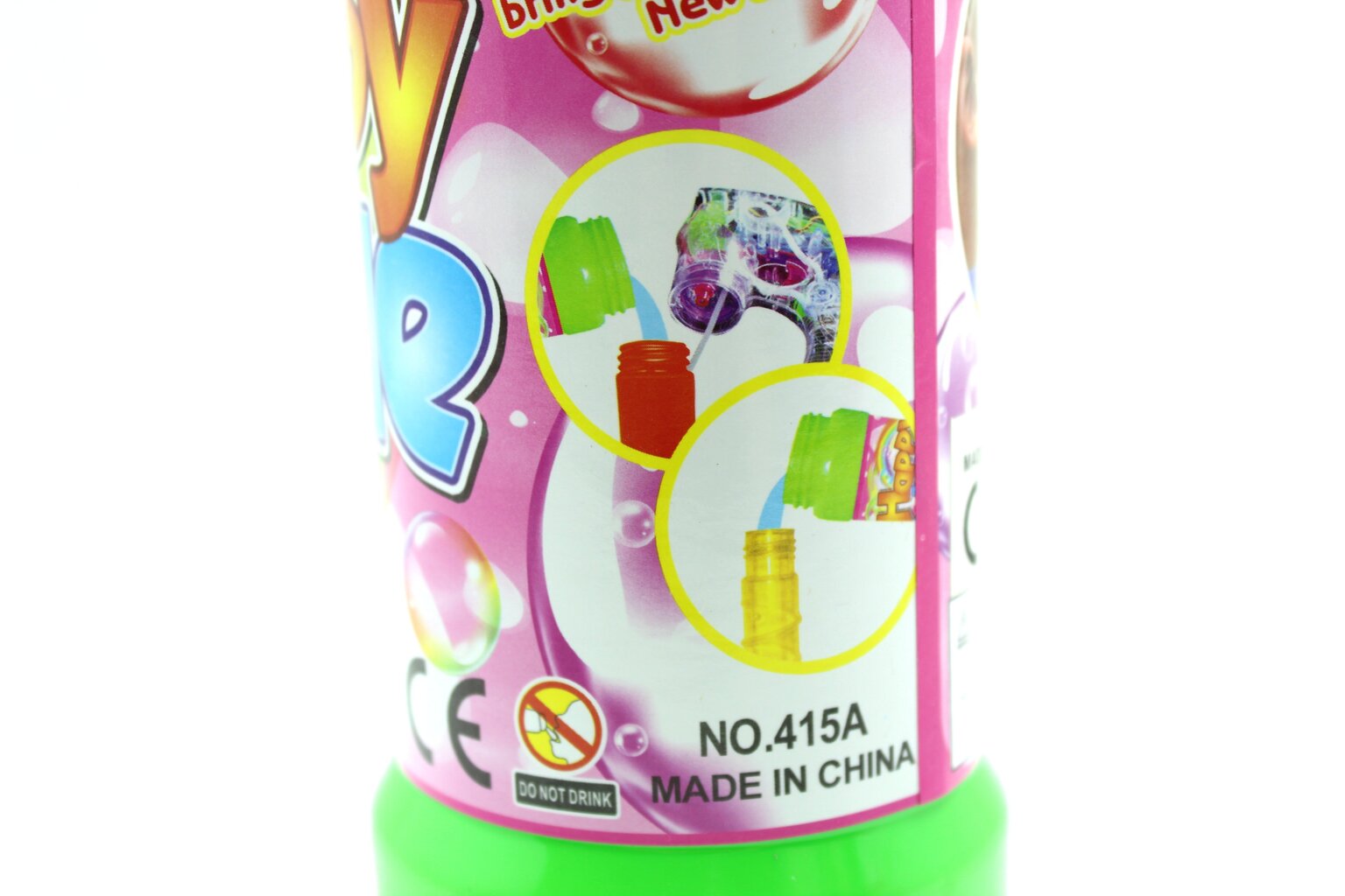 Ziepju burbuļu šķidrums, Happy Bubble, 1 L cena un informācija | Ūdens, smilšu un pludmales rotaļlietas | 220.lv