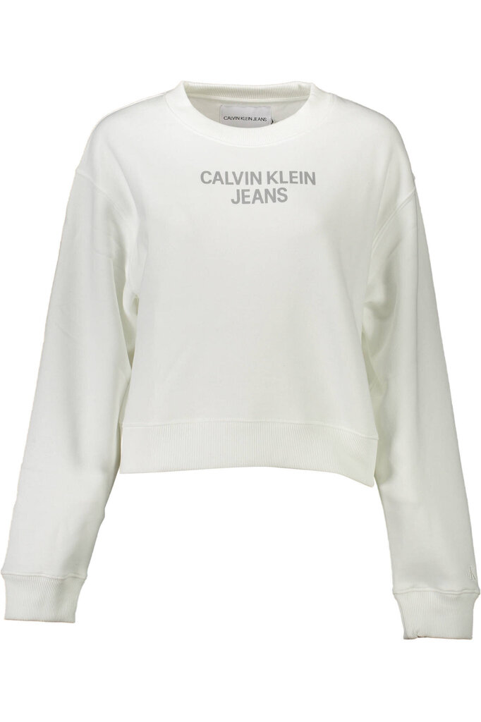 Džemperis sievietēm Calvin Klein, balts cena un informācija | Jakas sievietēm | 220.lv