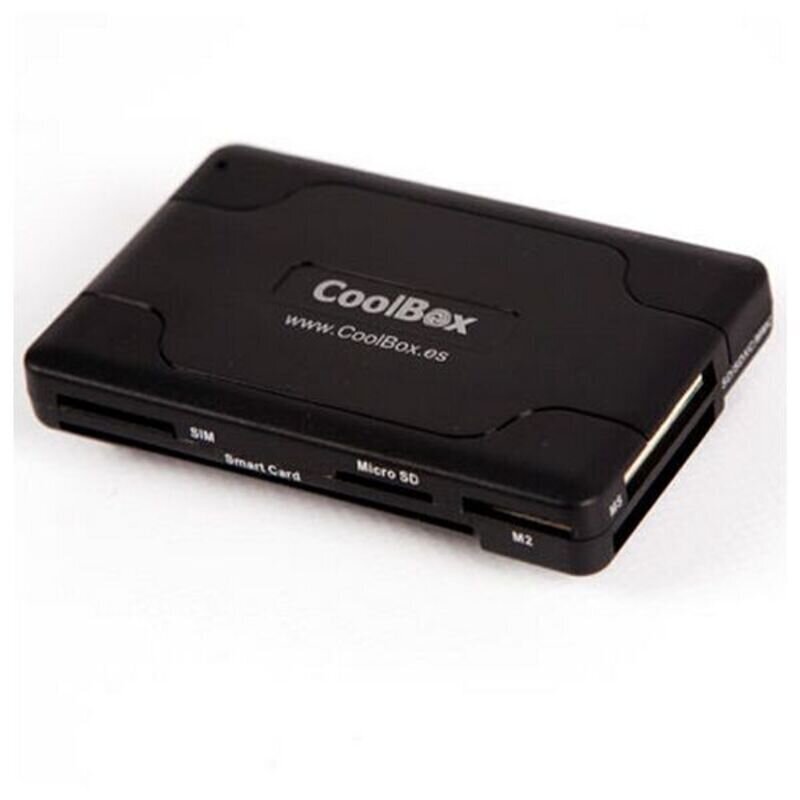 Viedkaršu lasītājs CoolBox CRE-065A USB 2.0 cena un informācija | Smart ierīces un piederumi | 220.lv