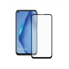 Huawei P40 2.5D Tempered Screen Glass By Ksix, melns cena un informācija | Ekrāna aizsargstikli | 220.lv