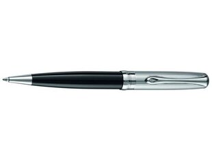 Lodīšu pildspalva DIPLOMAT EXCELLENCE A - Guilloch Chrome Black cena un informācija | Biznesa dāvanas | 220.lv