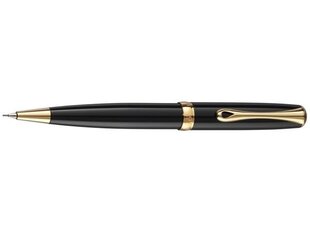 Mehāniskais zīmulis DIPLOMAT EXCELLENCE A - Black Lacquer Gold cena un informācija | Biznesa dāvanas | 220.lv