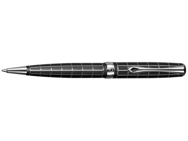 Lodīšu pildspalva DIPLOMAT EXCELENCE A - Rhomb Guilloch Lapis Black цена и информация | Biznesa dāvanas | 220.lv