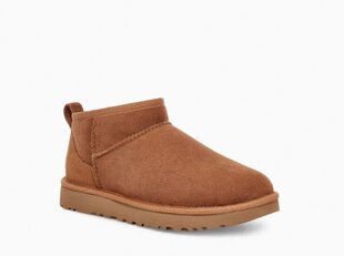 Sieviešu zābaki UGG W Classic Ultra Mini, brūni цена и информация | Женские сапоги | 220.lv