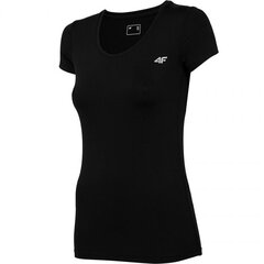 Спортивная футболка для женщин 4F W NOSH4 TSDF002 20S, черная цена и информация | Спортивная одежда для женщин | 220.lv