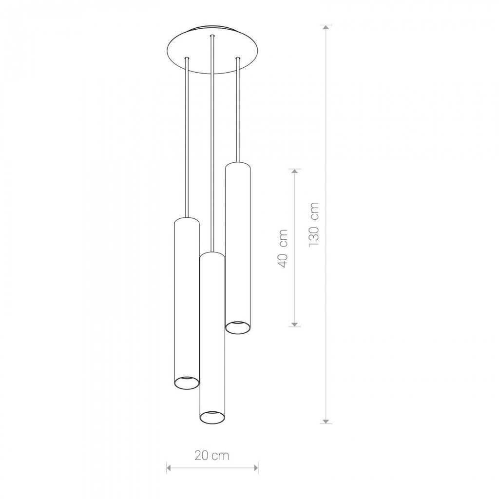 Nowodvorski Lighting piekaramā lampa Eye L 8916 cena un informācija | Lustras | 220.lv