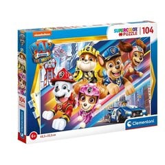 Puzle Clementoni Paw Patrol The Movie, 104 d. cena un informācija | Puzles, 3D puzles | 220.lv