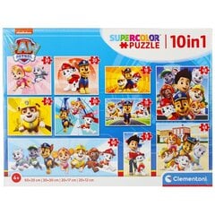 Пазл Clementoni Paw Patrol, 10в1 цена и информация | Пазлы | 220.lv