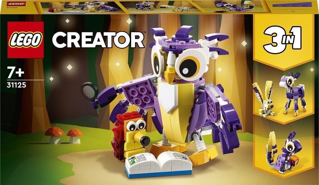 31125 LEGO® Creator Fantastiskas meža radības цена и информация | Konstruktori | 220.lv