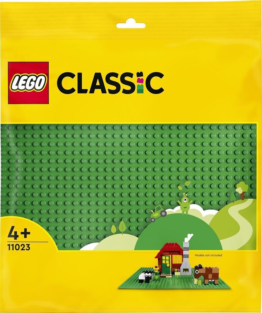 11023 LEGO® Classic Zaļa būvpamatne цена и информация | Konstruktori | 220.lv