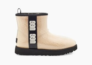 UGG сапоги женские W Classic Clear Mini, бежевые цена и информация | Женские сапоги | 220.lv