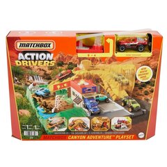 Komplekts Matchbox Action Drivers (Piedzīvojumu Kanjons) HHH32 cena un informācija | Rotaļlietas zēniem | 220.lv