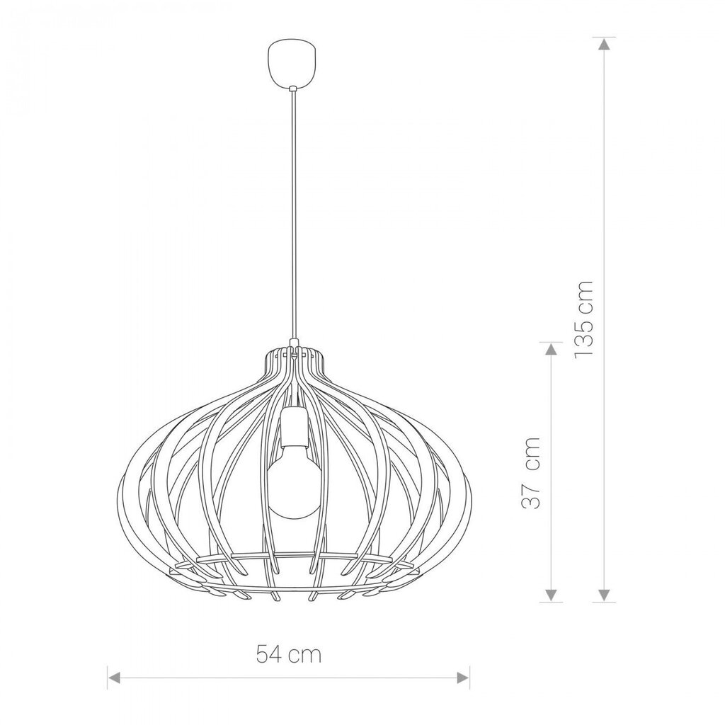 Nowodvorski Lighting piekaramā lampa Ika I D 4174 cena un informācija | Piekaramās lampas | 220.lv