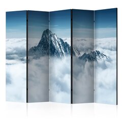 5-daļīgs aizslietnis - Mountain in the clouds II [Room Dividers] cena un informācija | Aizslietņi | 220.lv