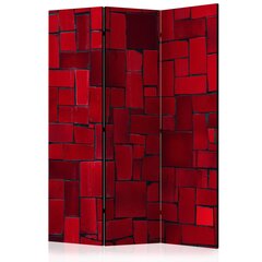 3-daļīgs aizslietnis - Red Imagination [Room Dividers] cena un informācija | Aizslietņi | 220.lv