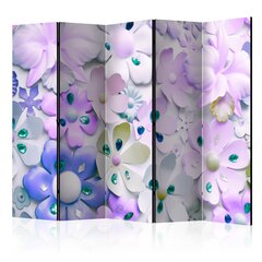 5-daļīgs aizslietnis - Purple Sweetness II [Room Dividers] cena un informācija | Aizslietņi | 220.lv