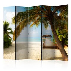 5-daļīgs aizslietnis - Paradise beach II [Room Dividers] цена и информация | Мобильные стенки | 220.lv