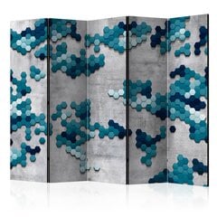 5-daļīgs aizslietnis - Sea puzzle II [Room Dividers] cena un informācija | Aizslietņi | 220.lv