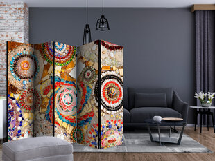 5-daļīgs aizslietnis - Moroccan Mosaic II [Room Dividers] cena un informācija | Aizslietņi | 220.lv