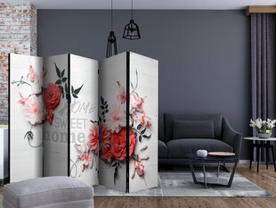 5-daļīgs aizslietnis - Romantic House II [Room Dividers] cena un informācija | Aizslietņi | 220.lv