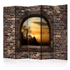 5-daļīgs aizslietnis - Stony Window: Morning Mist II [Room Dividers] cena un informācija | Aizslietņi | 220.lv