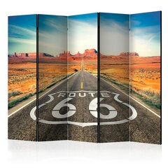 5-daļīgs aizslietnis - Route 66 II [Room Dividers] cena un informācija | Aizslietņi | 220.lv